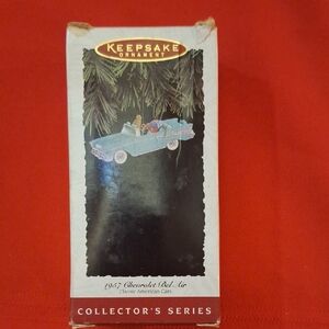 Hallmark Keepsake Ornament - Blue 1957 Chevrolet Bel Air